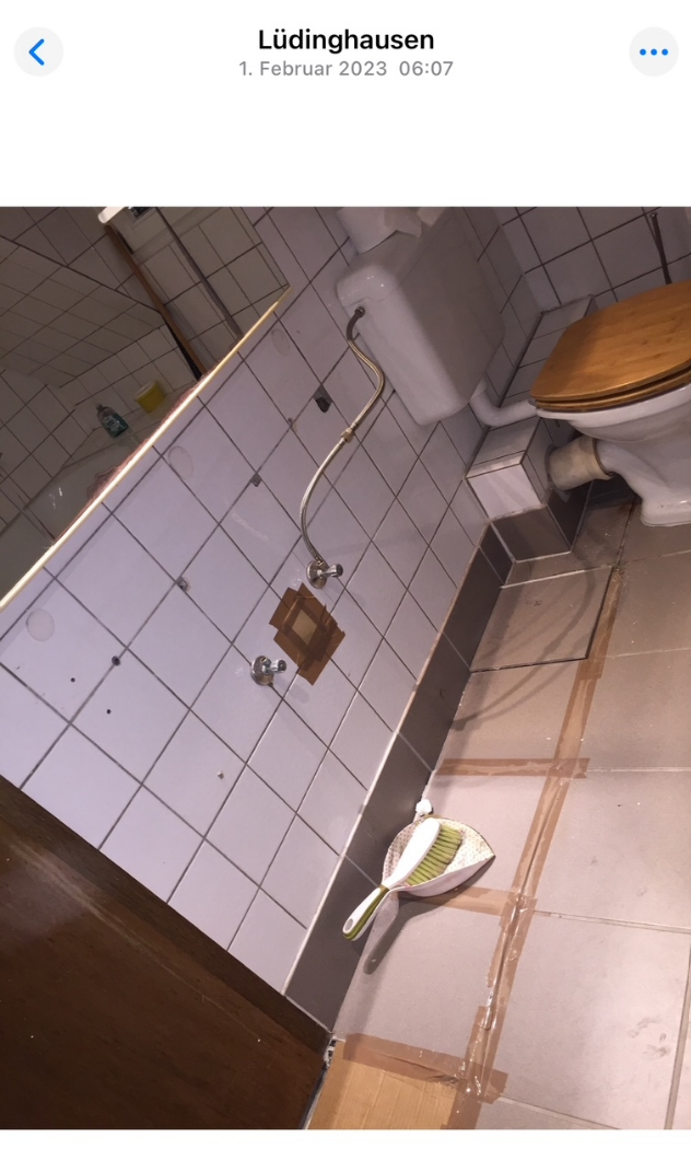 Badezimmer auf der Horrorburg